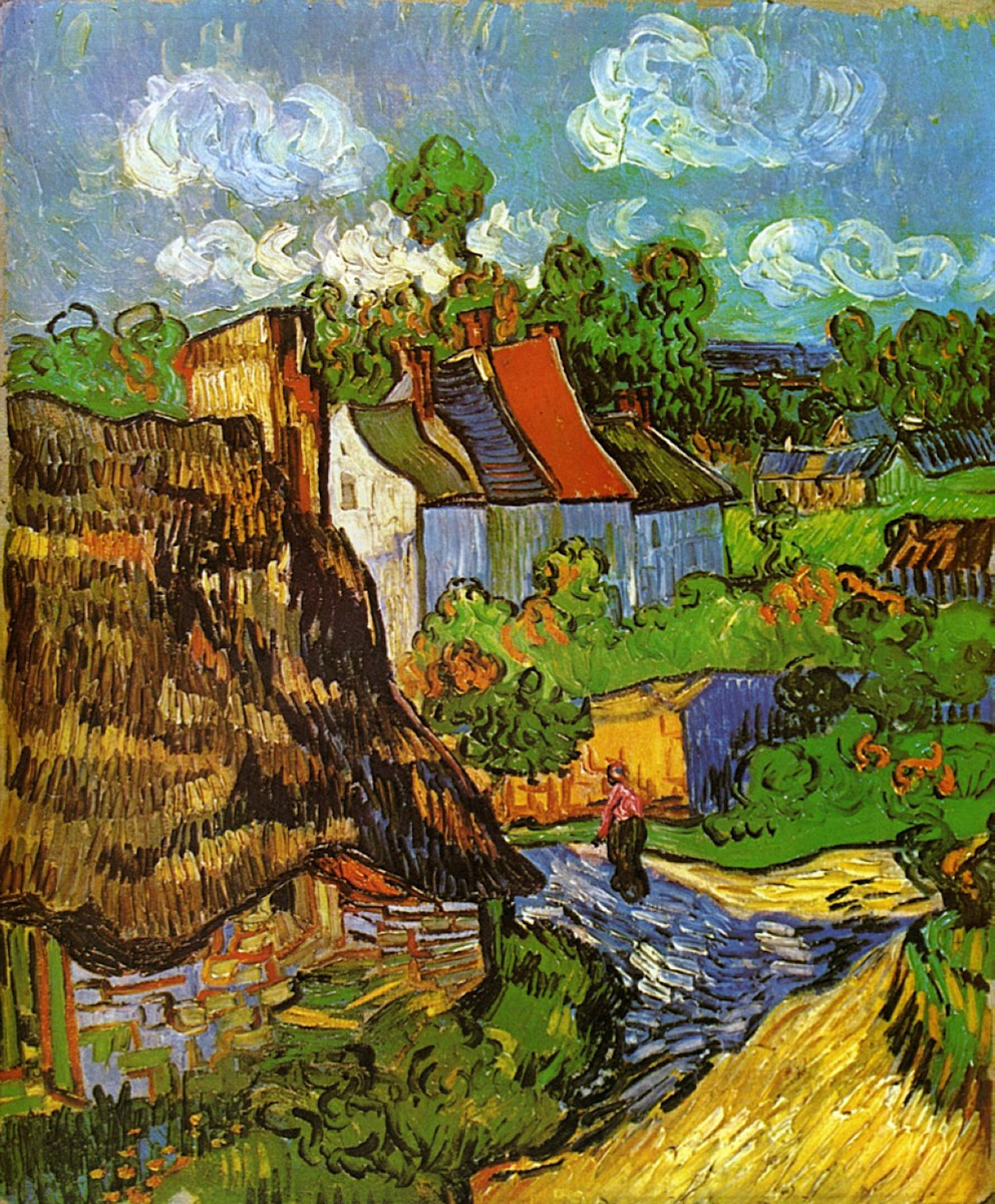 "Houses in Auvers"