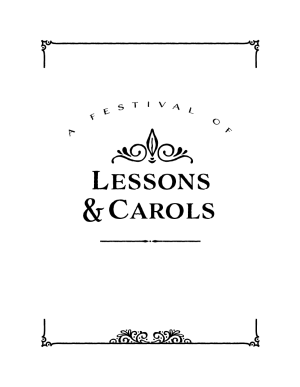 Lessons & Carols Program Cover tn
